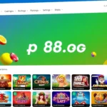 The https://pg88.gg/ online gambling platform homepage showcasing engaging game interfaces and modern design for user engagement.