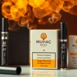 High-quality Muha Meds vape cartridge being filled, showcasing purity, rich terpenes, and sleek design for a smooth vaping experience.