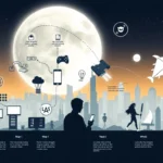 Comprehensive visual of technology evolution showcasing key innovations from past to future for better understanding and engagement