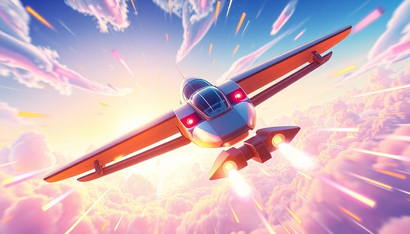 Aviator game in action with aircraft, colorful multipliers, and engaging gameplay elements for online casino players.