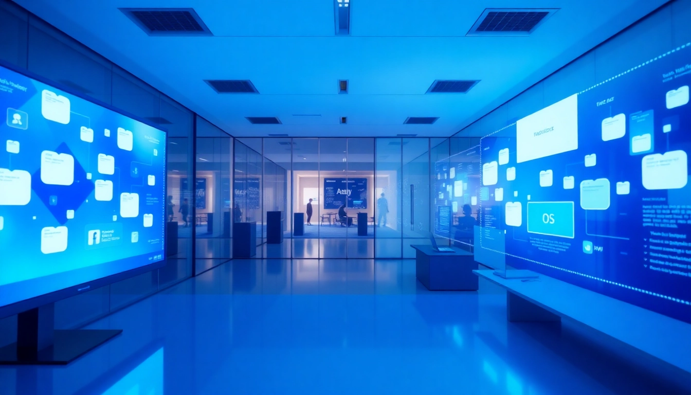 Professional chat platform interface demonstrating real-time messaging and collaborative