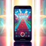 Esmetrucoff app interface on Android device boosting Roblox performance with smooth gameplay and customizable controls.