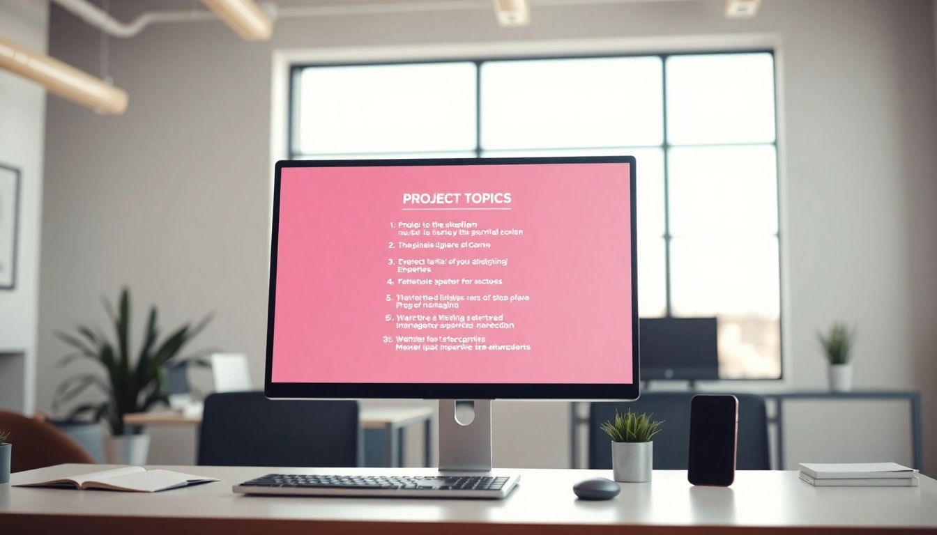 Find effective project topics for students to enhance academic success and research quality