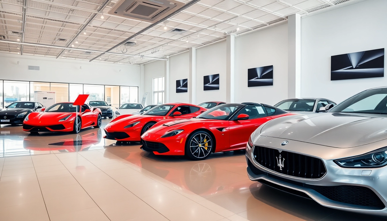 Compro auto usate dealership showcasing premium used luxury cars with professional presentation