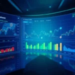 Visualization of stablecoin-to-fiat liquidity transfer processes supporting emerging market