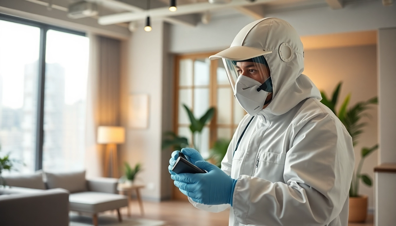 Experienced pest control service experts using eco-friendly methods to protect homes from pests