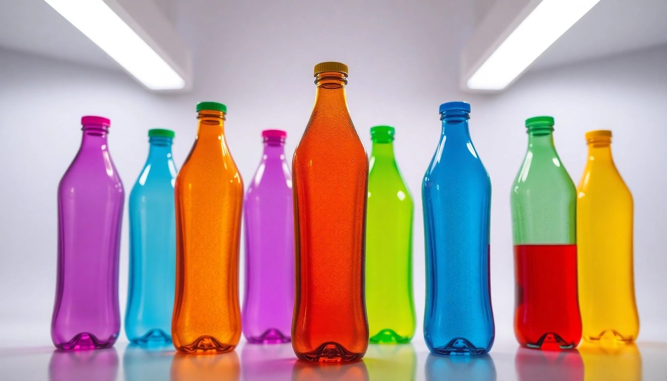 High-quality pet sise bottles on display, highlighting transparency and design for packaging needs