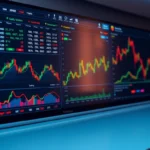 Trading view platform showing dynamic charts and market data for traders and investors